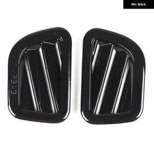 ランドローバー レンジローバー スポーツヴォーグ L460 2023 ABS インパネサイドエア アウトレット フレーム 装飾 ステッカー アクセサリー - black
