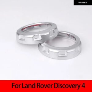 ランドローバー レンジローバー スポーツディスカバリー 4 09-16 クロームメッキリア エアコン ベントリング 装飾 アクセサリー - Discovery 4