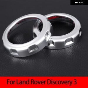 ランドローバー レンジローバー スポーツディスカバリー 4 09-16 クロームメッキリア エアコン ベントリング 装飾 アクセサリー - Discovery 3