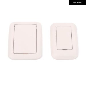 ランドローバー レンジローバー ヴォーグ L460 2023 ABS カーボンリア調整 ボタン ミスタッチカバー アクセサリー - Style E