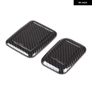 ランドローバー レンジローバー ヴォーグ L460 2023 ABS カーボンリア調整 ボタン ミスタッチカバー アクセサリー - Style A