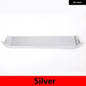 BMW 7シリーズ F01 F02 F03 F04 2009-14 ABS ダッシュボード ディスプレイ 装飾 フレーム インテリア アクセサリー - Silver