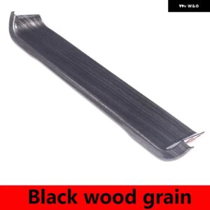 BMW 7シリーズ F01 F02 F03 F04 2009-14 ABS ダッシュボード ディスプレイ 装飾 フレーム インテリア アクセサリー - Black Wood Grain