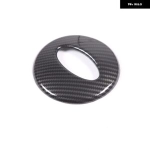 スバル ABS カーボン/マットブラック WRX 2021-23 ステアリングホイール 中央 装飾 カバー インテリア アクセサリー - Carbon fibre
