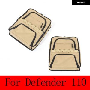 ランドローバー ディフェンダー 110 130 2020-2024 トランク サイドウィンドウ 収納 袋多機能 収納 袋カーアクセサリー - For 110 left right4