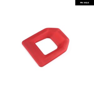 ランドローバー ABS インナーセンター コンソール ギア シフト カバー トリム ステッカー レンジローバー EVOQUE L551 2020 カーアクセサリー - red