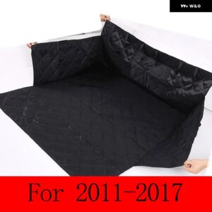 BMW X3 F25 G01 2011-2023 トランク マットターポリン 防水 オックス フォード 布犬猫リアカバー 車毛布 - For 2011-2017