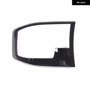 BMW X1 IX1 U10 U11 2023-2024 ABS カーボン中央 制御 ギア パネル 装飾 フレーム ステッカー インテリア アクセサリー - black