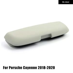 ポルシェ カイエン 2005-2020 パナメーラ 2017-2020 インテリア メガネ ケースサングラスホルダー 収納 ボックス 専用 左ハンド - For Cayenne 18-202