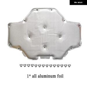 BMW X3 X4 G01 G02 2018-2020 フロントフード エンジン 絶縁パッド 防音綿カバー 熱断熱パッド マット - Type C