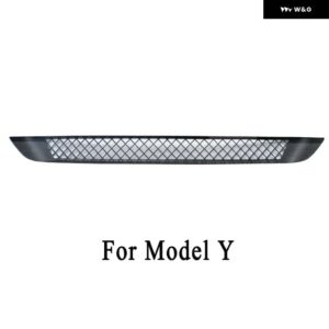 テスラ モデル3 2017-2023 / モデルY 2019-2023 アンダー レーシンググリル ハニカム エアベント カバー 防塵 防虫ネット - Carbon For Model Y