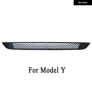 テスラ モデル3 2017-2023 / モデルY 2019-2023 アンダー レーシンググリル ハニカム エアベント カバー 防塵 防虫ネット - Matte For Model Y