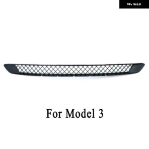 テスラ モデル3 2017-2023 / モデルY 2019-2023 アンダー レーシンググリル ハニカム エアベント カバー 防塵 防虫ネット - Matte For Model 3