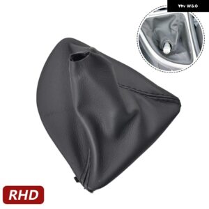 BMW カーパーツ 1シリーズ E81 E87 E88 E82 E87 LCI LHD RHD PU レザー ギア シフト スティックゲートル ブーツ 防塵 カバー - RHD Boot Cover