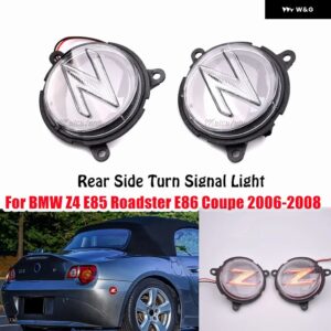 BMW リアバンパー LED リフレクター サイド マーカーライト Z4 E85 ロードスター 2003-2008 E86 クーペ 2006-2008 ウインカーランプ - Crystal
