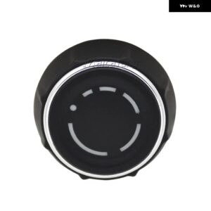 ポルシェ オーディオ ノブカバー CD マルチメディアボリューム コントロール スイッチ ボタン ケイマン カイエン ボクスタースパイダー 981 - Left