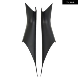 BMW 5シリーズ G30 G38 2018 2019 2020 車内カーボンテクスチャ ドアハンドル プルカバー トリム - Rear Door Black