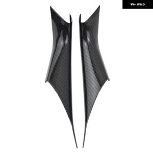 BMW 5シリーズ G30 G38 2018 2019 2020 車内カーボンテクスチャ ドアハンドル プルカバー トリム - Front Door Carbon