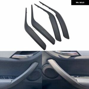 BMW インテリア インナードアプル キャリア カバー ハンドル トリム X1 E84 16D/16I/18D/20D 2008-16 - black set