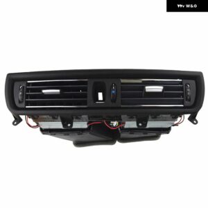 BMW 5シリーズ F10 F11 F18 2010-2017 LHD セントラ ル コンソール エアコン クローム AC ベント完全 アセンブリ 64229209136 - Full Chrome Version