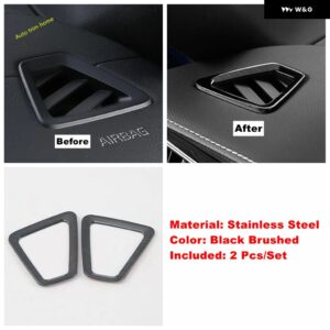ボルボ ドア ステレオ スピーカー ラウド スピーカー /ピラー B エアコン ACベント/グローブ 収納 ボックス カバー トリム XC60 2018 - 2024 - Black Brushed C