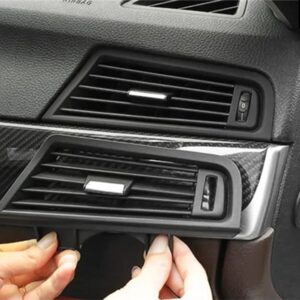 BMW LAPETUS エアコン AC アウトレット ベントカバー トリム 5シリーズ 520I 525I 530I F10 F18 2011 - 2016 プラスチック /交換部品 - Model A
