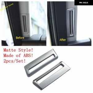 ランドローバー ピラー A B エア AC ベントウォーターカップ ホルダー ウィンドウリフト ボタン カバー トリム L462 ディスカバリー 5 2017 - 2022 - Model A