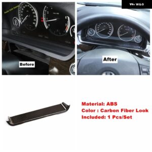 BMW ステアリングホイール エア AC ベント ギア シフト ヘッド ダッシュボード カバー トリム 車 7シリーズ F01 F02 F03 F04 2009 - 2015 - Model H