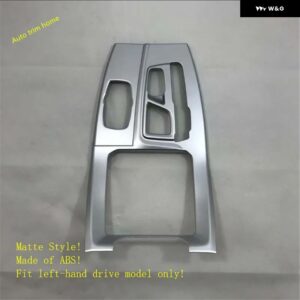 BMW ABS カーボンマット中央 制御 ギア シフト ボックス パネル 装飾 フレーム カバー トリム X3 G01 2018 - 2022 カーアクセサリー - matte