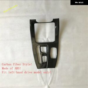 BMW ABS カーボンマット中央 制御 ギア シフト ボックス パネル 装飾 フレーム カバー トリム X3 G01 2018 - 2022 カーアクセサリー - Carbon Fiber Look