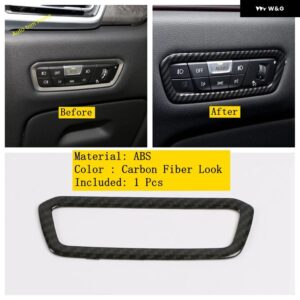 BMW ヘッドライト スイッチ ギアシフター パネル ウォーターカップ ホルダー エア アウトレット ACベントカバー トリム X5 G05 2019 - 2024 / X7 2019 - - Lights Control