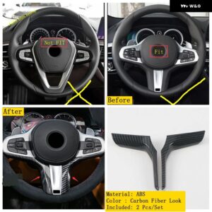 BMW ヘッドライト スイッチ ギアシフター パネル ウォーターカップ ホルダー エア アウトレット ACベントカバー トリム X5 G05 2019 - 2024 / X7 2019 - - Steering Wheel