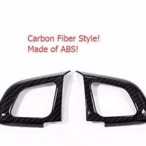 ランドローバー ABS ステアリングホイール フレーム カバー トリム 2ピース レンジローバー イヴォーク 2012 - 2018 オートアクセサ - Model A