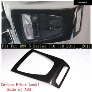 BMW フロントルーフ 読書灯ランプ 装飾 フレーム カバー トリム X3 F25 X4 F26 / 5シリーズ F10 F18 2012 - 2017 カーアクセサリー - Model F