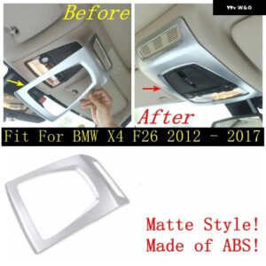 BMW フロントルーフ 読書灯ランプ 装飾 フレーム カバー トリム X3 F25 X4 F26 / 5シリーズ F10 F18 2012 - 2017 カーアクセサリー - Model C