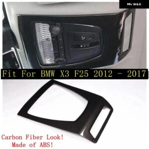 BMW フロントルーフ 読書灯ランプ 装飾 フレーム カバー トリム X3 F25 X4 F26 / 5シリーズ F10 F18 2012 - 2017 カーアクセサリー - Model A