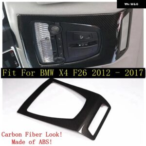 BMW フロントルーフ 読書灯ランプ 装飾 フレーム カバー トリム X3 F25 X4 F26 / 5シリーズ F10 F18 2012 - 2017 カーアクセサリー - Model D