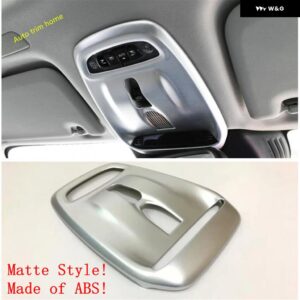 ボルボ ABS フロント+リアルーフ 読書灯ランプ 装飾 フレーム カバー トリム XC60 2018 - 2024 カーアクセサリー - Model F
