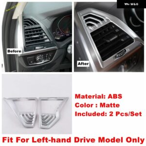 BMW ダッシュボード エア AC アウトレット ヘッド ライト コントロール スイッチ ウィンドウ リフト ボタン カバー トリム X3 G01 2018 - 2023 / X4 G02 201 - Model H