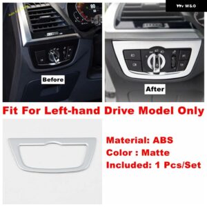 BMW ダッシュボード エア AC アウトレット ヘッド ライト コントロール スイッチ ウィンドウ リフト ボタン カバー トリム X3 G01 2018 - 2023 / X4 G02 201 - Model D