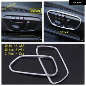 BMW マット インテリア REKIT ドアハンドル ボウル/エア AC パネル /ギア ボックス / ヘッドランプ パネル カバー トリム X2 F39 2018 - 2021 - Seat Adjust Frame