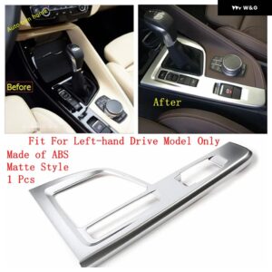 BMW マット インテリア REKIT ドアハンドル ボウル/エア AC パネル /ギア ボックス / ヘッドランプ パネル カバー トリム X2 F39 2018 - 2021 - Gear Shift Panel