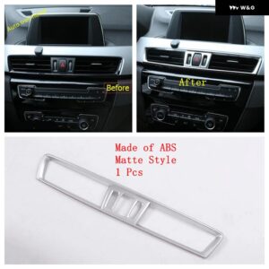 BMW マット インテリア REKIT ドアハンドル ボウル/エア AC パネル /ギア ボックス / ヘッドランプ パネル カバー トリム X2 F39 2018 - 2021 - Center Air AC Outlet