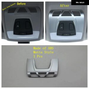 BMW マット インテリア REKIT ドアハンドル ボウル/エア AC パネル /ギア ボックス / ヘッドランプ パネル カバー トリム X2 F39 2018 - 2021 - Front Reading Lights