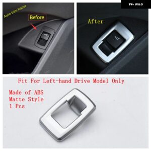 BMW マット インテリア REKIT ドアハンドル ボウル/エア AC パネル /ギア ボックス / ヘッドランプ パネル カバー トリム X2 F39 2018 - 2021 - Trunk Control Button