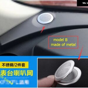 ジャガー フロントヘッド ステレオ スピーカー オーディオ サウンド 装飾 リングカバー トリム F ペース 2017 - 2022 アクセサリー - Model B