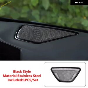 BMW ダッシュボード ドア スピーカー ピラー A エアコン ベント AC コンセント 装飾 フレーム カバー トリム X1 U11 2023 2024 カーアクセサリー - Model F