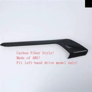 BMW ダッシュボード 中央 制御 空調 アウトレット ベント 装飾 パネル カバー トリム X3 G01 2018 - 2023 カーアクセサリー - Carbon Fiber Look