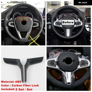 BMW エアコン 吹き出し口 AC ベント / ウィンドウリフト ボタン / ステアリングホイール カバー トリム X3 G01 2018 - 2023 / X4 G02 2019 - 2023 - Model E