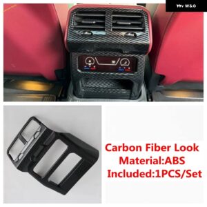 BMW ギア シフト ウォーターカップ ホルダー パネル ピラー B エアコン ベント AC コンセント フレーム カバー トリム 5シリーズ G60 2024 2025 - Model C